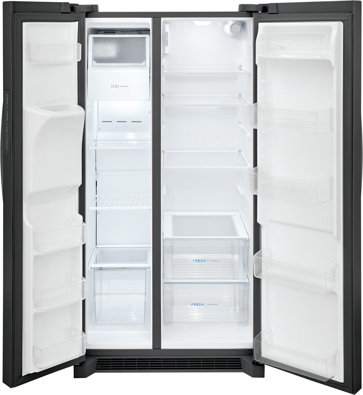 Frigidaire 25.6 Cu. Ft. 36" Standard Depth Side by Side Refrigerator - (FRSS2623AD)