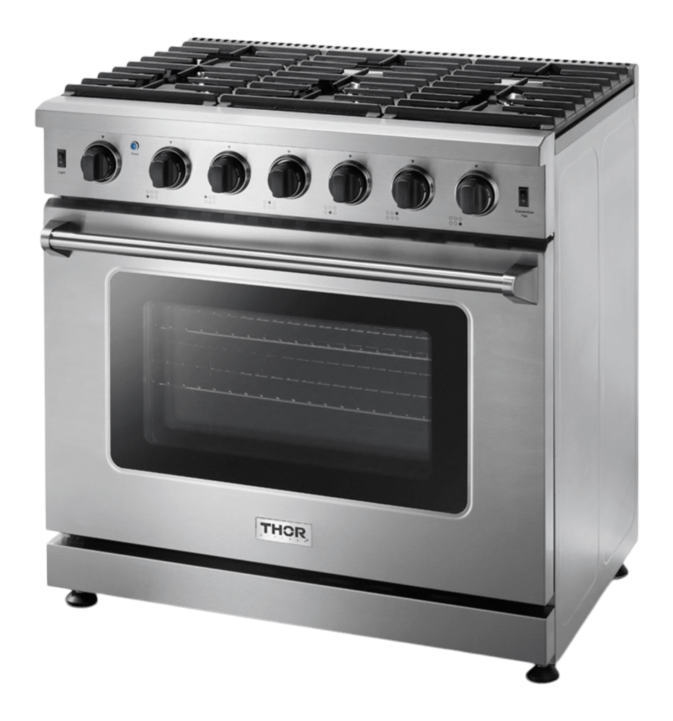 Thor Kitchen 36-inch Gas Range - Model Lrg3601u - (LRG3601U)