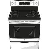 GE(R) 30" Free-Standing Electric Range - (JB645RKSS)