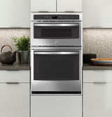 GE Profile(TM) 27" Built-In Combination Convection Microwave/Convection Wall Oven - (PK7800SKSS)