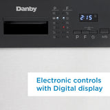 Danby 24" Wide Built-in Dishwasher in Stainless Steel - (DDW2404EBSS)