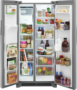 Frigidaire 22.3 Cu. Ft. 33" Standard Depth Side by Side Refrigerator - (FRSS2323AS)