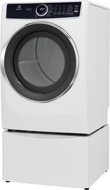 Electrolux Front Load Perfect Steam(TM) Gas Dryer with Predictive Dry(TM) and Instant Refresh - 8.0 Cu. Ft. - (ELFG7537AW)