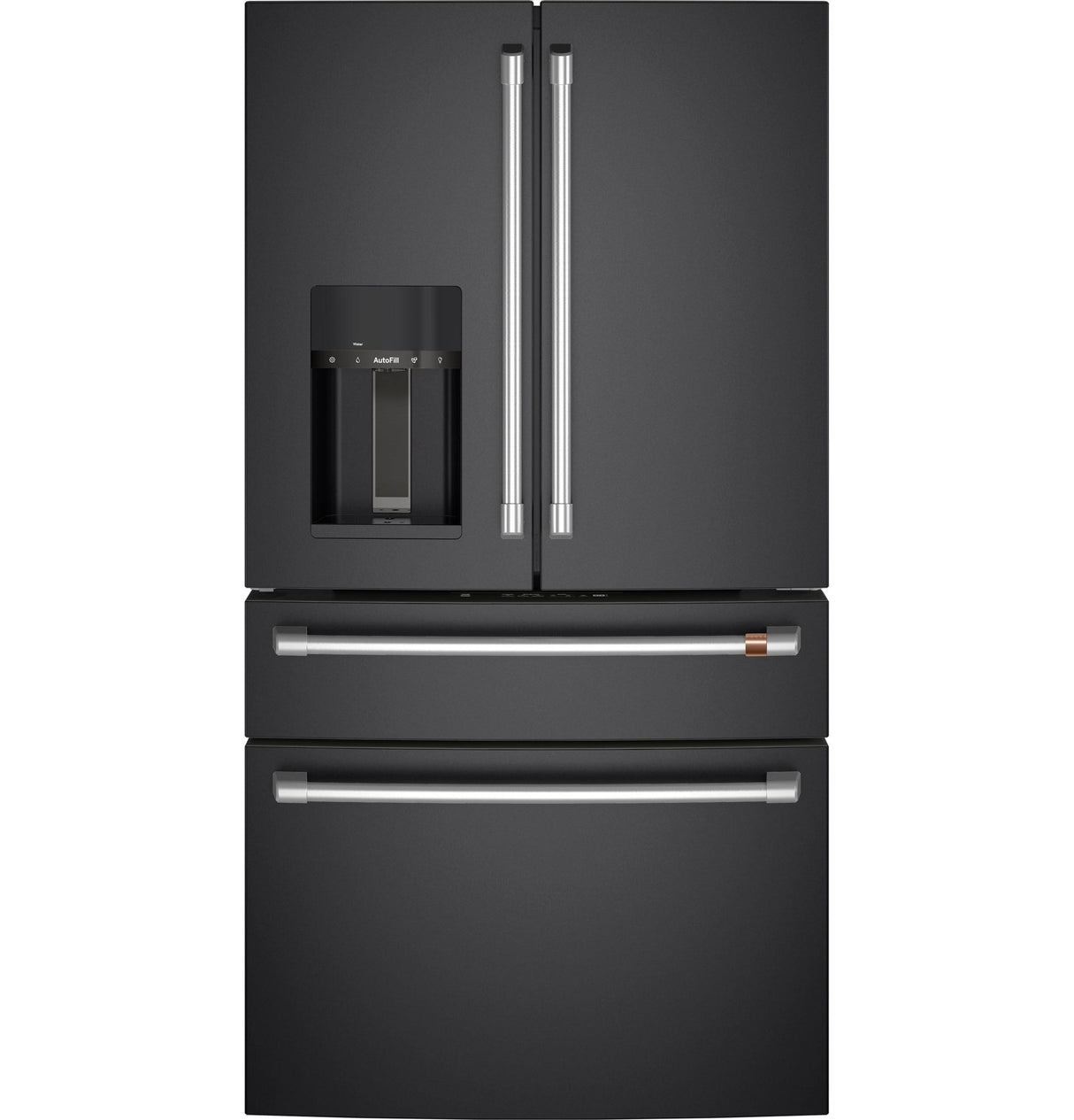 Caf(eback)(TM) ENERGY STAR(R) 22.3 Cu. Ft. Smart Counter-Depth 4-Door French-Door Refrigerator - (CXE22DP3PD1)