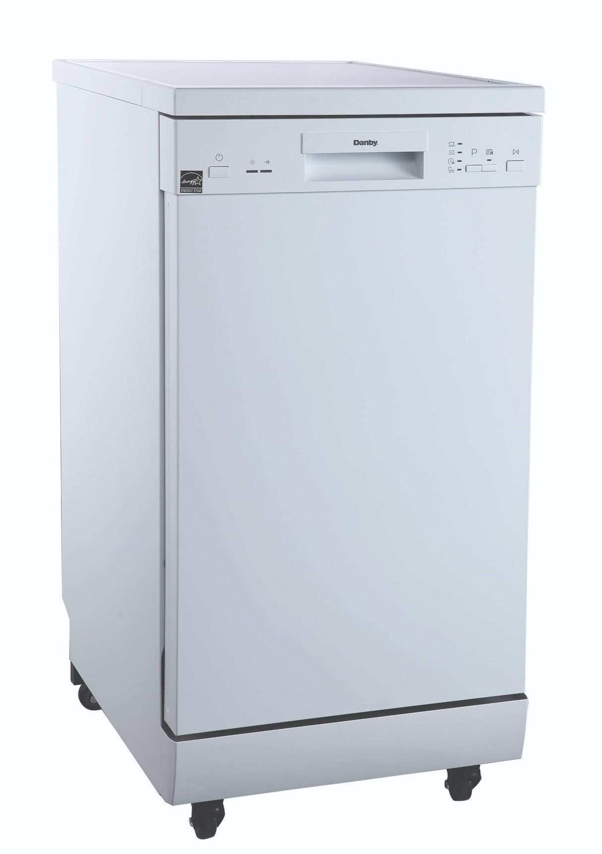 Danby 18" Wide Portable Dishwasher in White - (DDW1805EWP)