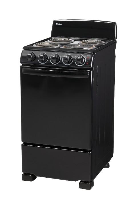 Danby 20" Wide Electric Range in Black - (DER202B)