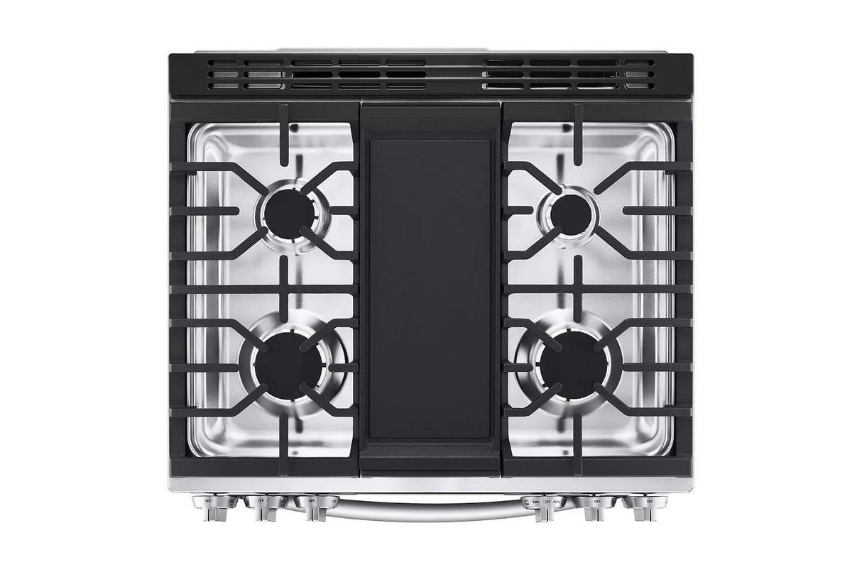 6.3 cu ft. Smart wi-fi Enabled ProBake Convection(R) InstaView(R) Gas Slide-In Range with Air Fry - (LSGL6335F)