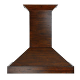 ZLINE Convertible Vent Wooden Wall Mount Range Hood in Walnut (KBRR) - (KBRR30)