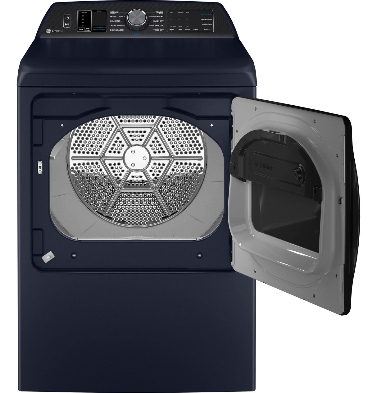 GE Profile(TM) ENERGY STAR(R) 7.3 cu. ft. Capacity Smart Electric Dryer with Fabric Refresh - (PTD90EBPTRS)