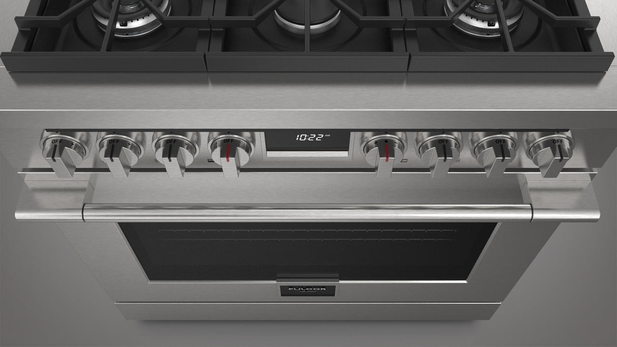 36" DUAL FUEL RANGE - (F4PDF366S1)