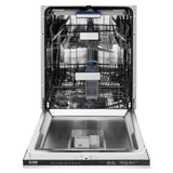 ZLINE 24" Tallac Series 3rd Rack Dishwasher with Traditional Handle, 51dBa (DWV-24) [Color: White Matte] - (DWVWM24)