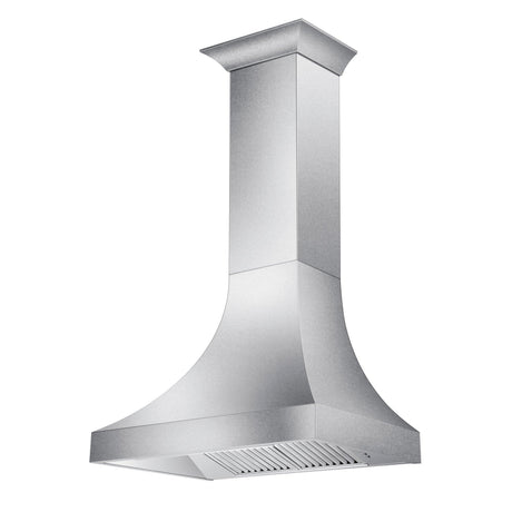 ZLINE Designer Series DuraSnow Stainless Steel Wall Range Hood (8632S) - (8632S30)