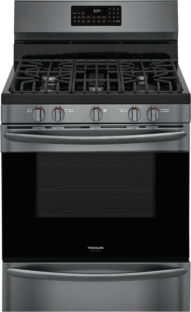 Frigidaire Gallery 30" Freestanding Gas Range with Air Fry - (GCRG3060AD)