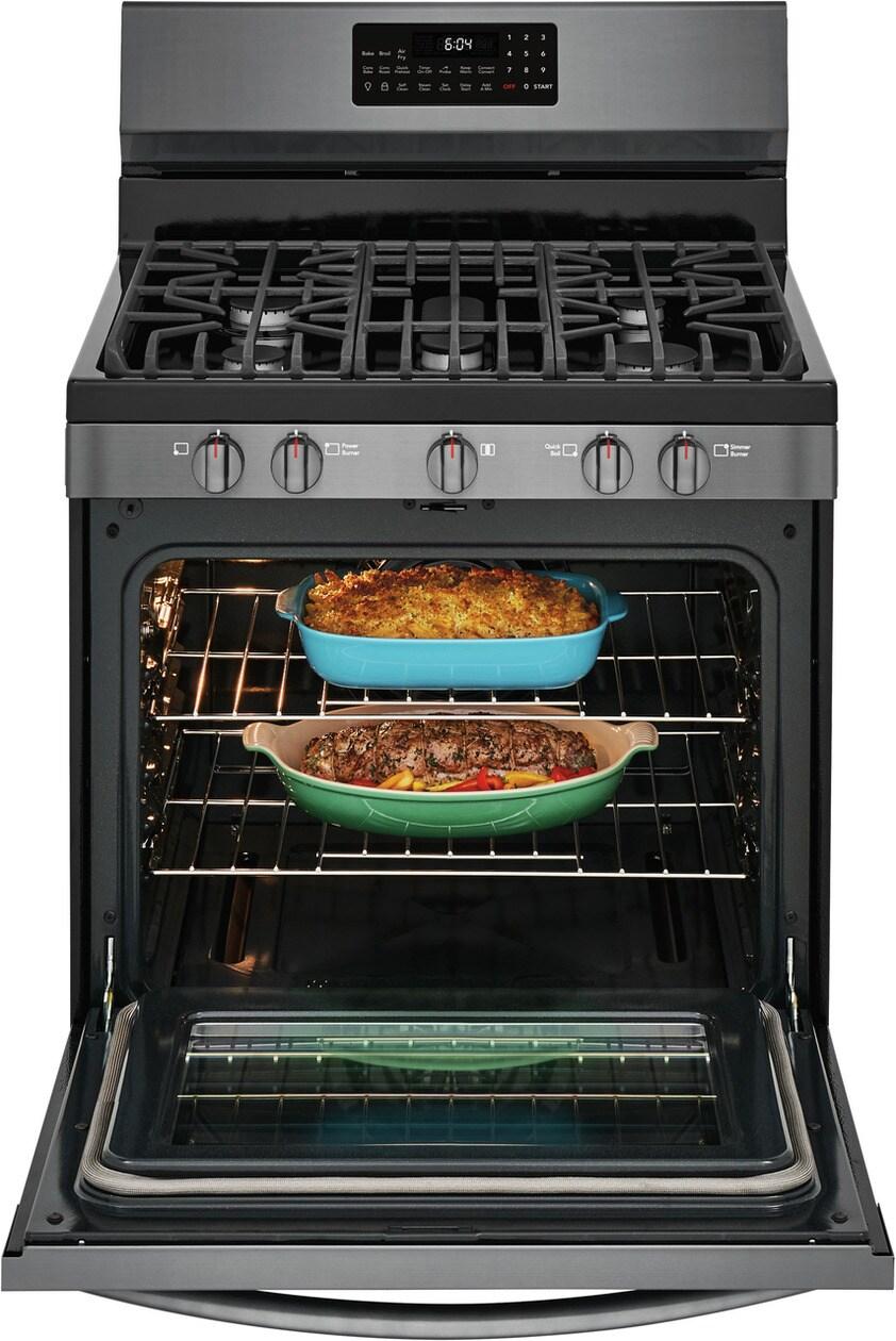 Frigidaire Gallery 30" Freestanding Gas Range with Air Fry - (GCRG3060AD)