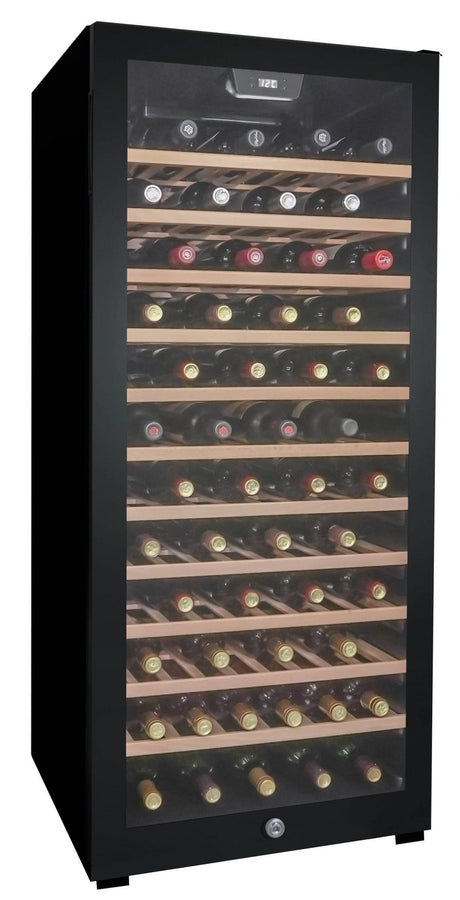 Danby 94 Bottle Free-Standing Wine Cooler in Black - (DWC94L1B)