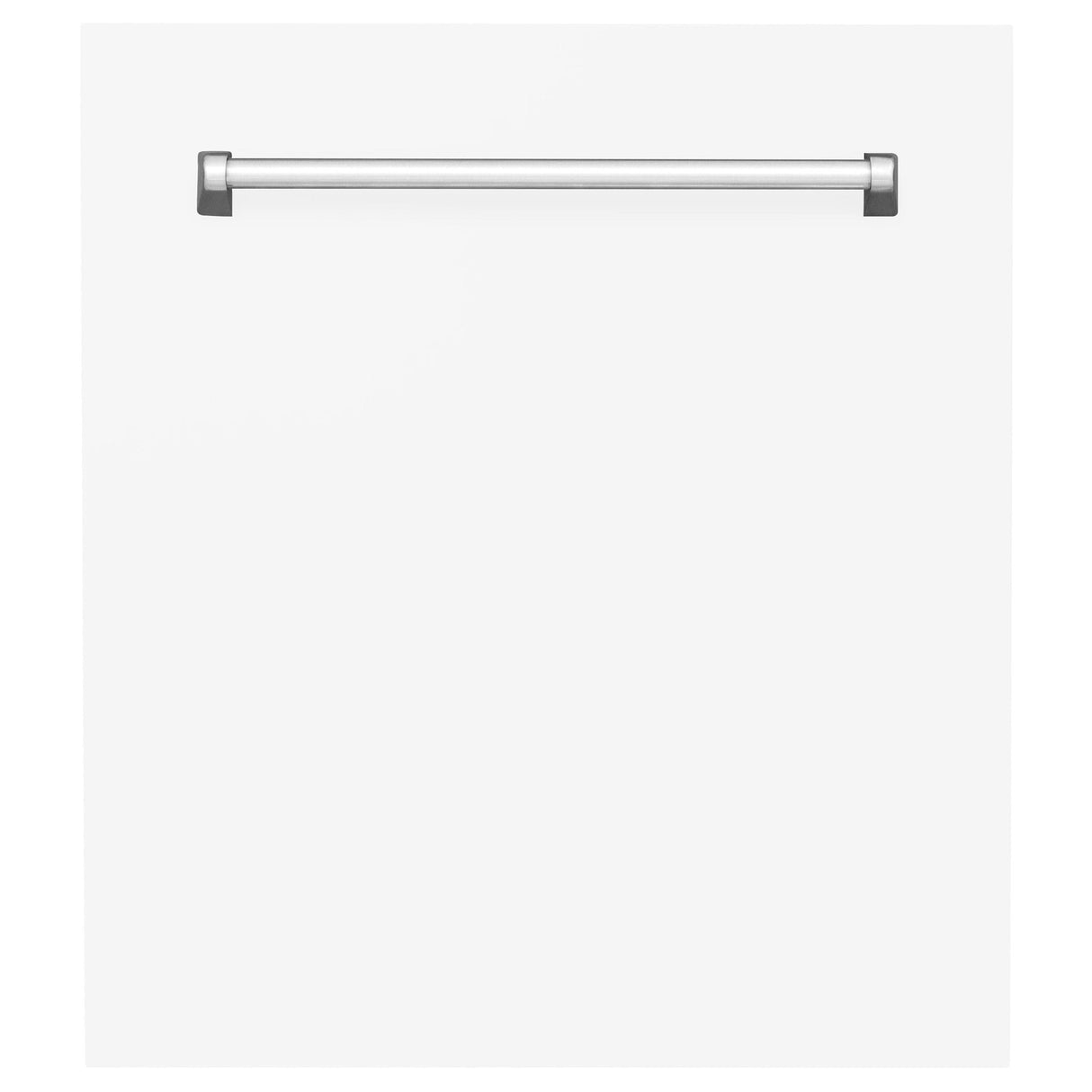 ZLINE 24" Tallac Series 3rd Rack Dishwasher with Traditional Handle, 51dBa (DWV-24) [Color: White Matte] - (DWVWM24)