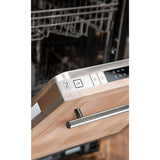 ZLINE 24 in. Top Control Dishwasher with Stainless Steel Tub and Modern Style Handle, 52dBa (DW-24) [Color: Unfinished Wood] - (DWUF24)