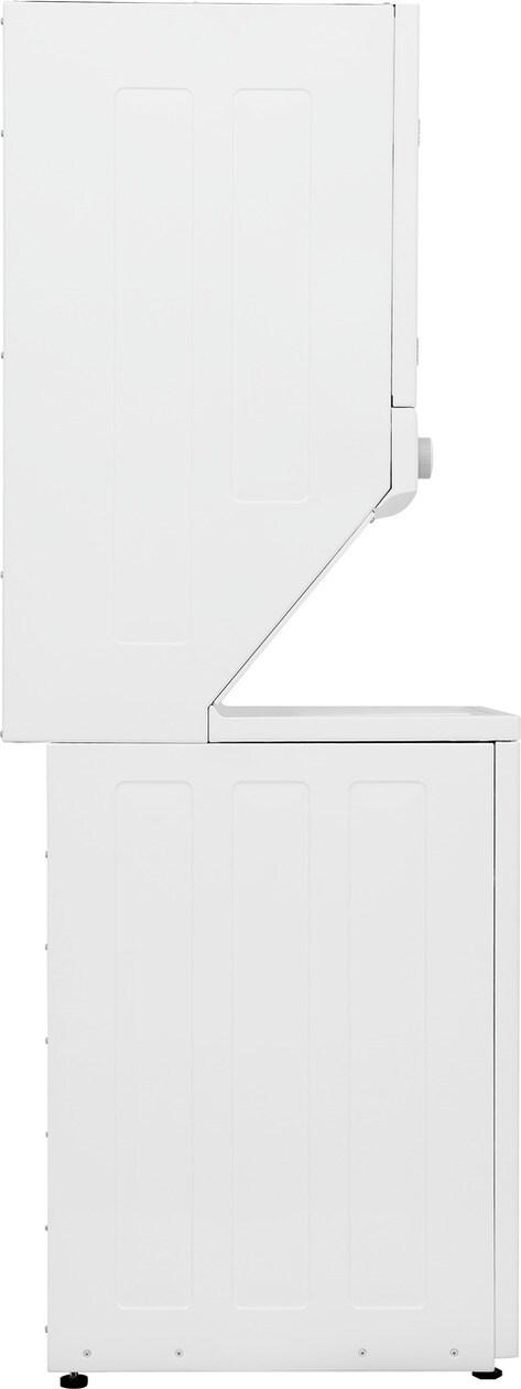 Frigidaire Electric Long Vent Stacked Laundry Center - 3.9 Cu. Ft Washer and 5.5 Cu. Ft. Dryer - (FLCE7523AW)