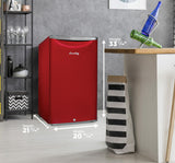 Danby 4.4 cu. ft. Retro Compact Fridge in Metallic Red - (DAR044A6LDB)