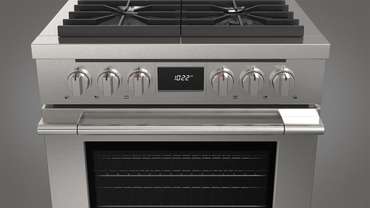 30" DUAL FUEL RANGE - (F4PDF304S1)