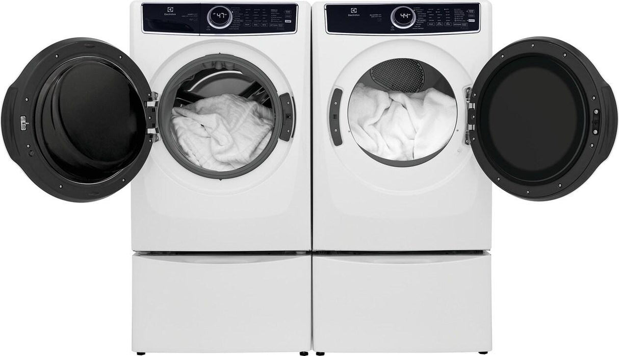 Electrolux Front Load Perfect Steam(TM) Electric Dryer with Balanced Dry(TM) and Instant Refresh - 8.0 Cu. Ft. - (ELFE7637AW)