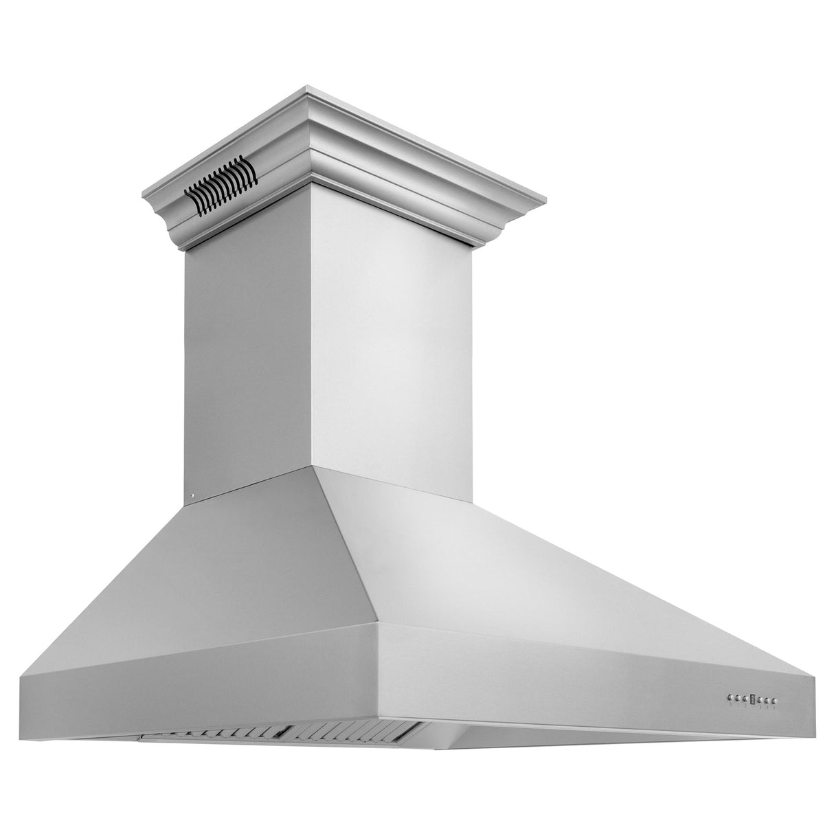 ZLINE Professional Wall Mount Range Hood in Stainless Steel with Built-in ZLINE CrownSound Bluetooth Speakers (697CRN-BT) - (697CRNBT30)