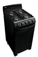 Danby 20" Wide Gas Range in Black - (DR202BGLP)