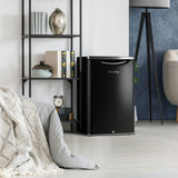 Danby 4.4 cu. ft. Retro Compact Fridge in Midnight Black - (DAR044A6MDB)