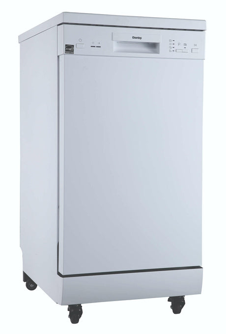 Danby 18" Wide Portable Dishwasher in White - (DDW1805EWP)