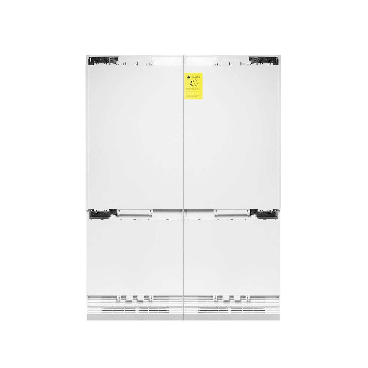 ZLINE 60" 32.2 cu. Ft. Panel Ready Built-In 4-Door French Door Refrigerator with Internal Water and Ice Dispenser (RBIV-60) - (RBIV60)