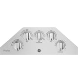 GE Profile(TM) 36" Built-In Gas Cooktop with Five Burners - (PGP7036SLSS)