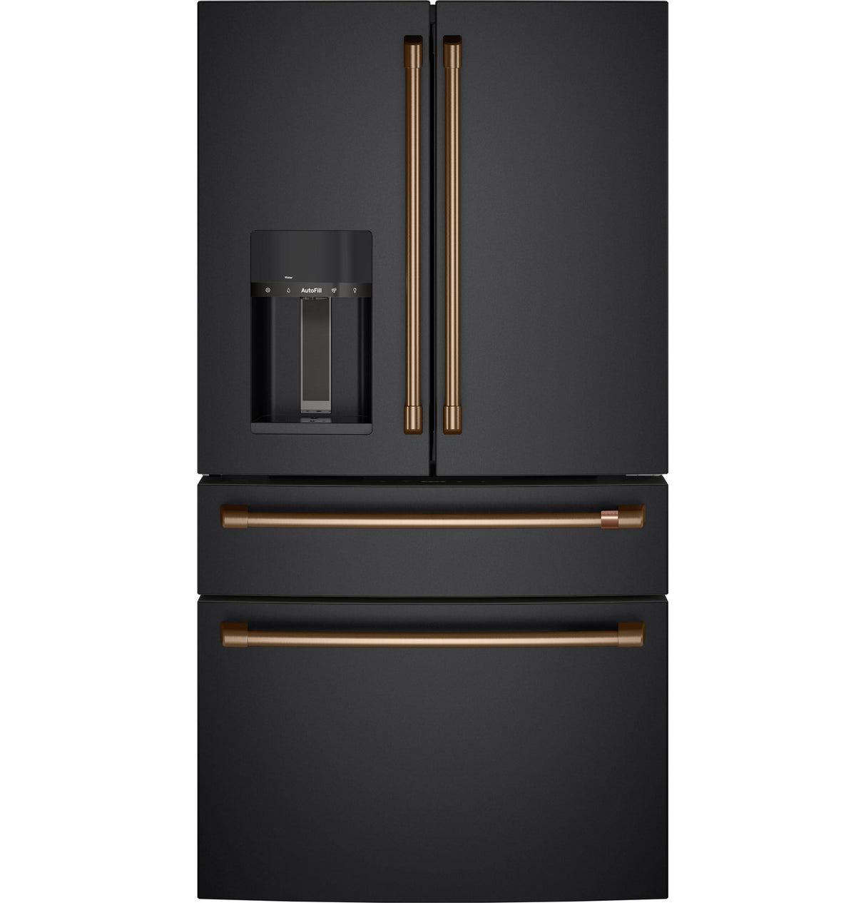 Caf(eback)(TM) ENERGY STAR(R) 22.3 Cu. Ft. Smart Counter-Depth 4-Door French-Door Refrigerator - (CXE22DP3PD1)