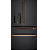 Caf(eback)(TM) ENERGY STAR(R) 22.3 Cu. Ft. Smart Counter-Depth 4-Door French-Door Refrigerator - (CXE22DP3PD1)