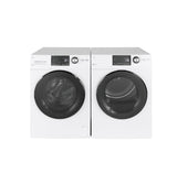 GE(R) ENERGY STAR(R) 24" 4.3 Cu.Ft. Front Load Vented Electric Dryer with Stainless Steel Basket - (GFD14ESSNWW)