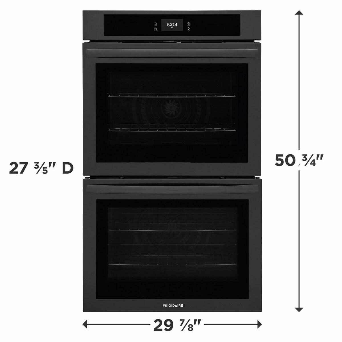 Frigidaire 30" Double Electric Wall Oven with Fan Convection - (FCWD3027AB)