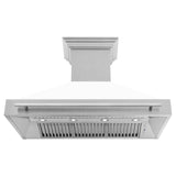 ZLINE 48 in. DuraSnow Stainless Steel Range Hood with Colored Shell Options (8654SNX-48) [Color: White Matte] - (8654SNXWM48)