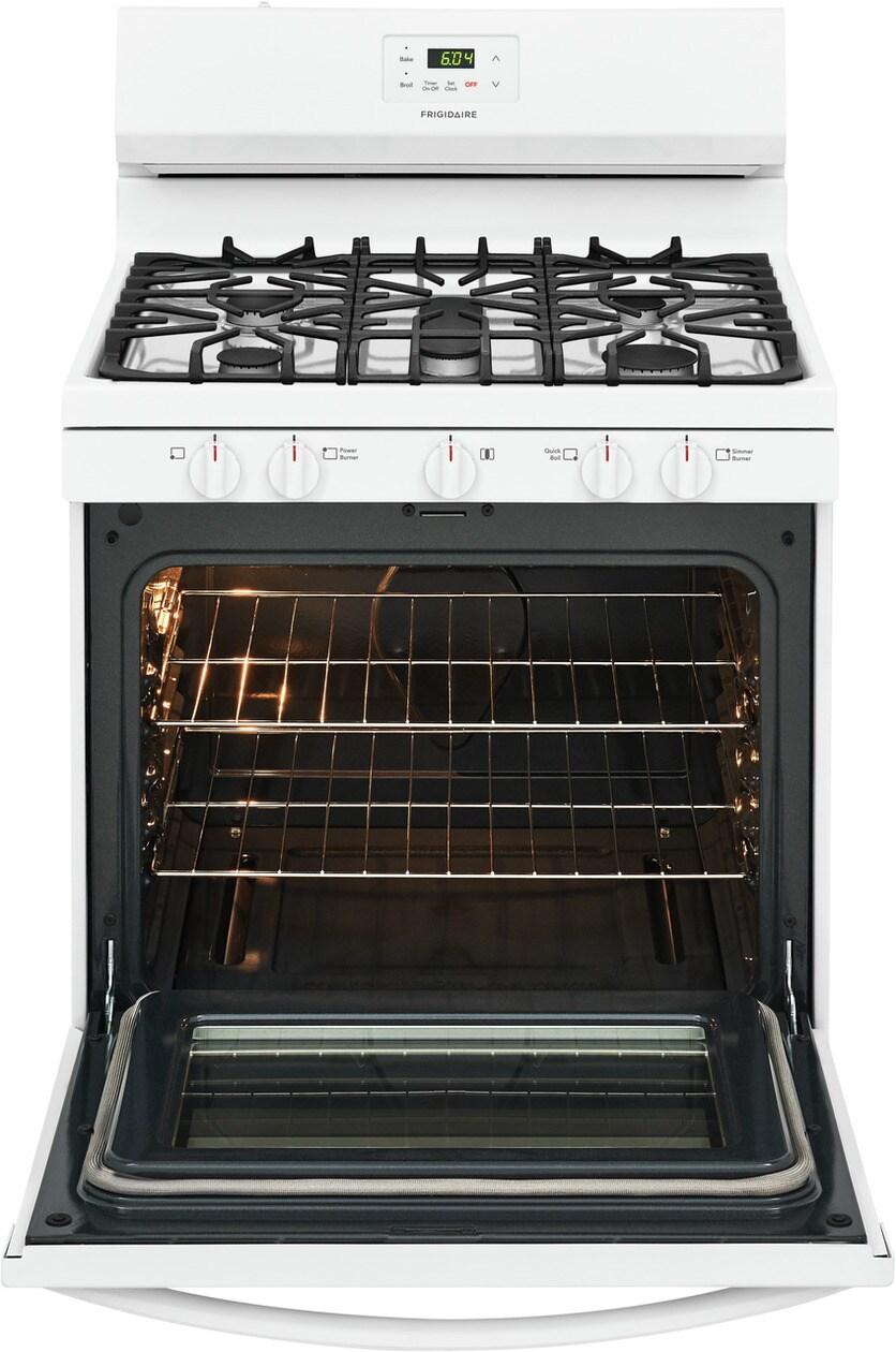 Frigidaire 30" Gas Range - (FCRG3052AW)