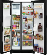 Frigidaire 22.3 Cu. Ft. 33" Standard Depth Side by Side Refrigerator - (FRSS2323AB)