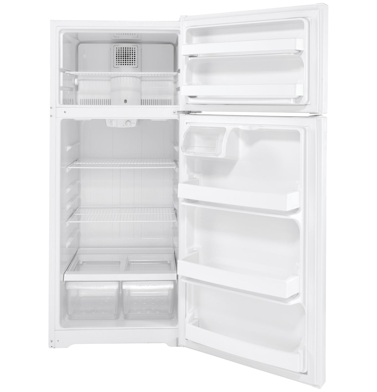 GE(R) 17.5 Cu. Ft. Top-Freezer Refrigerator - (GTS18DTNRWW)