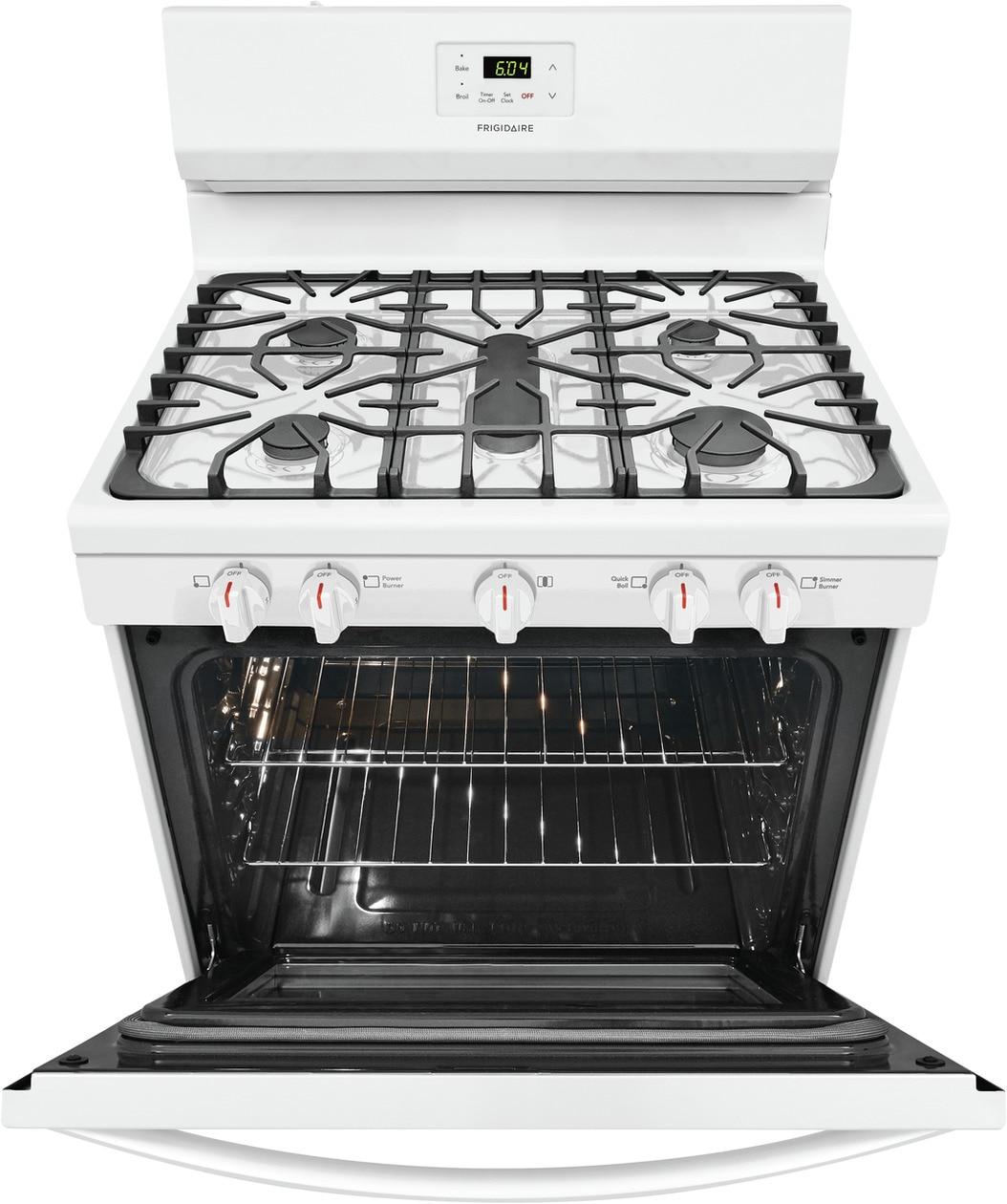 Frigidaire 30" Gas Range - (FCRG3052AW)