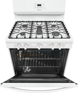 Frigidaire 30" Gas Range - (FCRG3052AW)