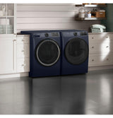 GE(R) ENERGY STAR(R) 7.8 cu. ft. Capacity Smart Front Load Gas Dryer with Sanitize Cycle - (GFD55GSPRRS)