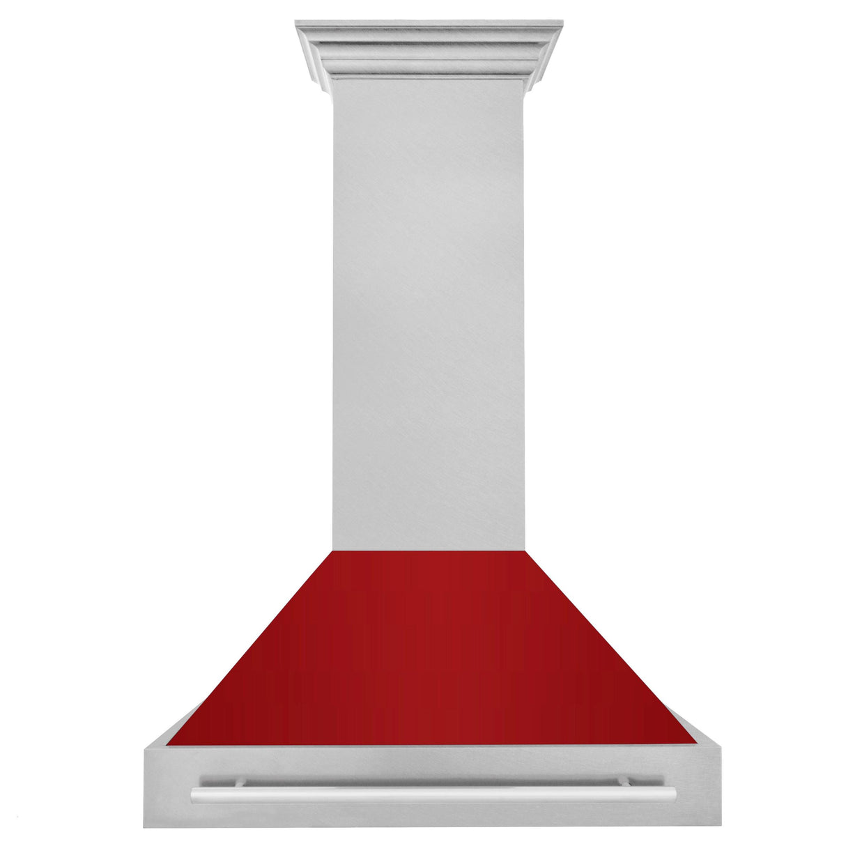 ZLINE 36 in. DuraSnow Stainless Steel Range Hood with DuraSnow Shell (8654SNX-36) [Color: Red Gloss] - (8654SNXRG36)