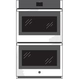 GE(R) 27" Smart Built-In Convection Double Wall Oven - (JKD5000SNSS)