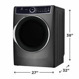 Electrolux Front Load Perfect Steam(TM) Electric Dryer with Balanced Dry(TM) and Instant Refresh - 8.0 Cu. Ft. - (ELFE7637AT)