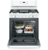 GE(R) 30" Free-Standing Gas Range - (JGBS66DEKWW)