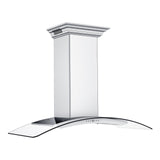 ZLINE Ducted Vent Wall Mount Range Hood in Stainless Steel with Built-in ZLINE CrownSound Bluetooth Speakers (KN4CRN-BT) - (KN4CRNBT30)