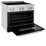 ZLINE 36" 4.6 cu. ft. Induction Range with a 5 Element Stove and Electric Oven in Stainless Steel (RAIND-36) [Color: Black Matte] - (RAINDBLM36)