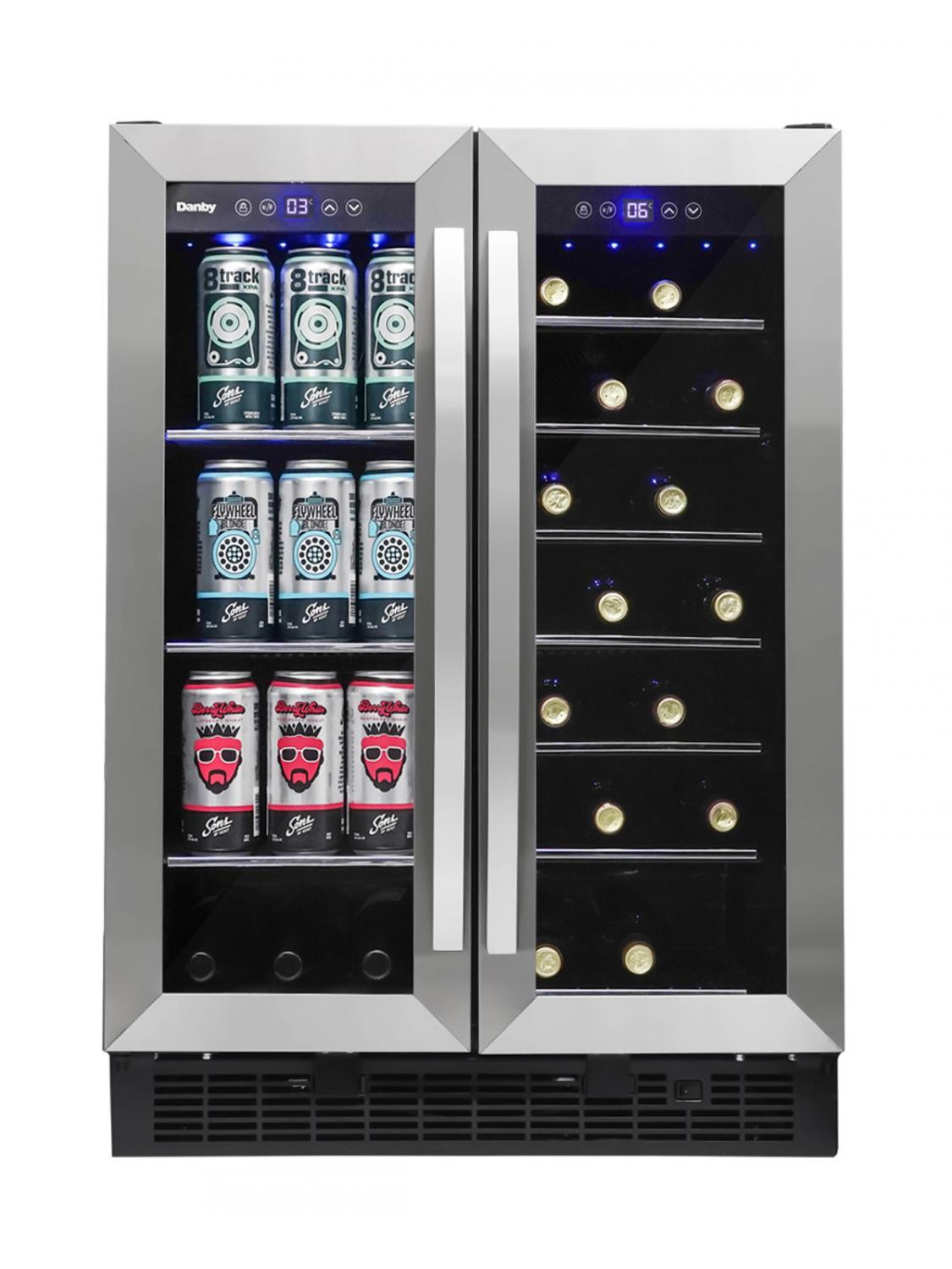 Danby 5.2 cu. ft. Built-in Beverage Center in Stainless Steel - (DBC052A1BSS)