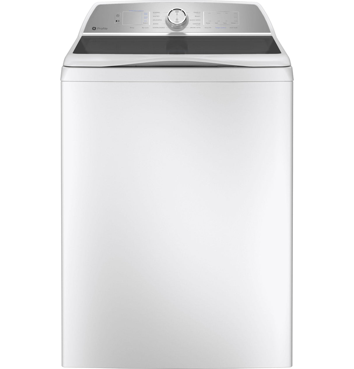 GE Profile(TM) ENERGY STAR(R) 5.0 cu. ft. Capacity Washer with Smarter Wash Technology and FlexDispense(TM) - (PTW600BSRWS)